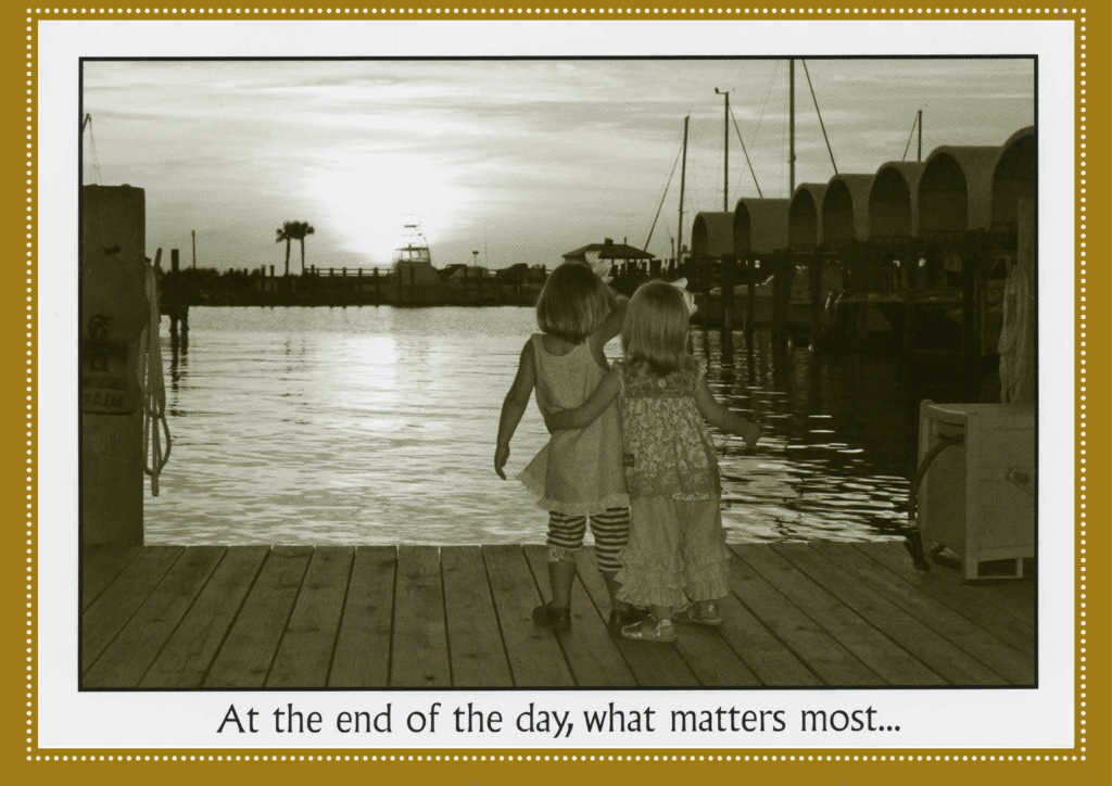 Two Friends on a Dock